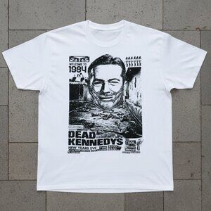 Vintage Dead Kennedys 1984 Punk Concert Poster T-Shirt – Retro Hardcore Punk